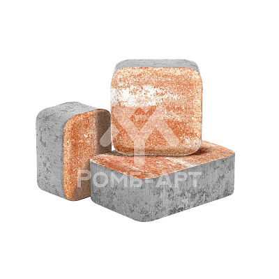 Брусчатка "Фантазия Старый город" 60мм, Мокко Color mix