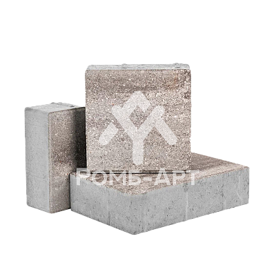 Брусчатка "Пантеон Новый город" 60мм, Арктика Color mix