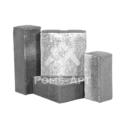 Брусчатка "Эрмитаж" 60мм, Туман Color mix