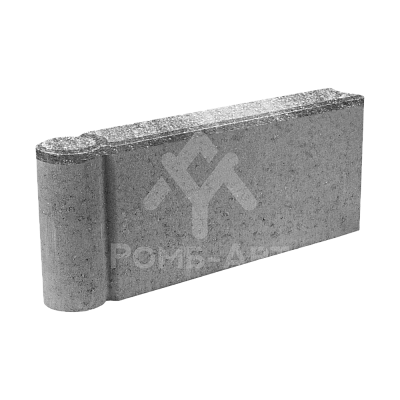 Бордюр Шарнирный 200мм, Туман Color mix