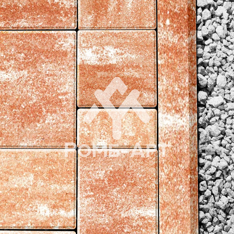 Брусчатка "Пантеон Новый город" 60мм, Мокко Color mix - изображение 5