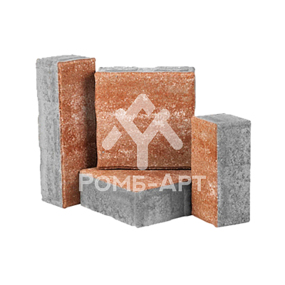 Брусчатка "Эрмитаж" 60мм, Мокко Color mix