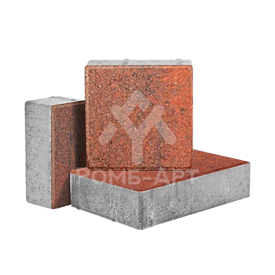 Брусчатка "Пантеон Новый город" 60мм, Вулкан Color mix