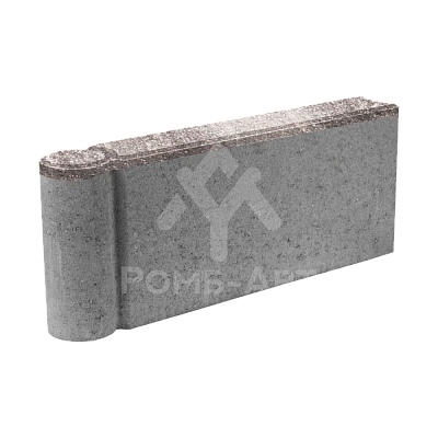 Бордюр Шарнирный 200мм, Арктика Color mix