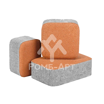 Брусчатка "Фантазия Старый город" 60мм, Янтарь