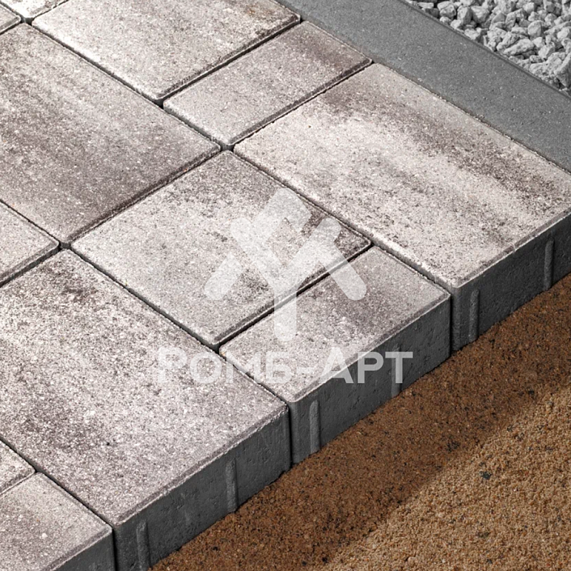 Брусчатка "Пантеон Новый город" 60мм, Арктика Color mix - изображение 4