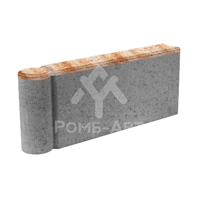 Бордюр Шарнирный 200мм, Саванна Color mix