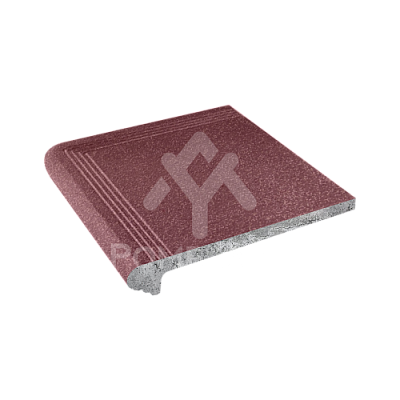 Ступень угловая 335х335, Гранат